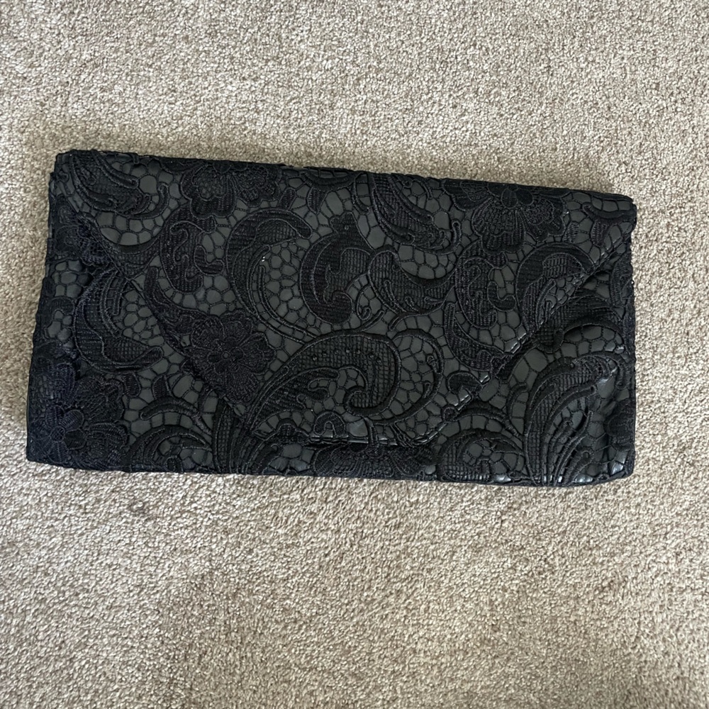 Large Lace Jessica Simpson Clutch